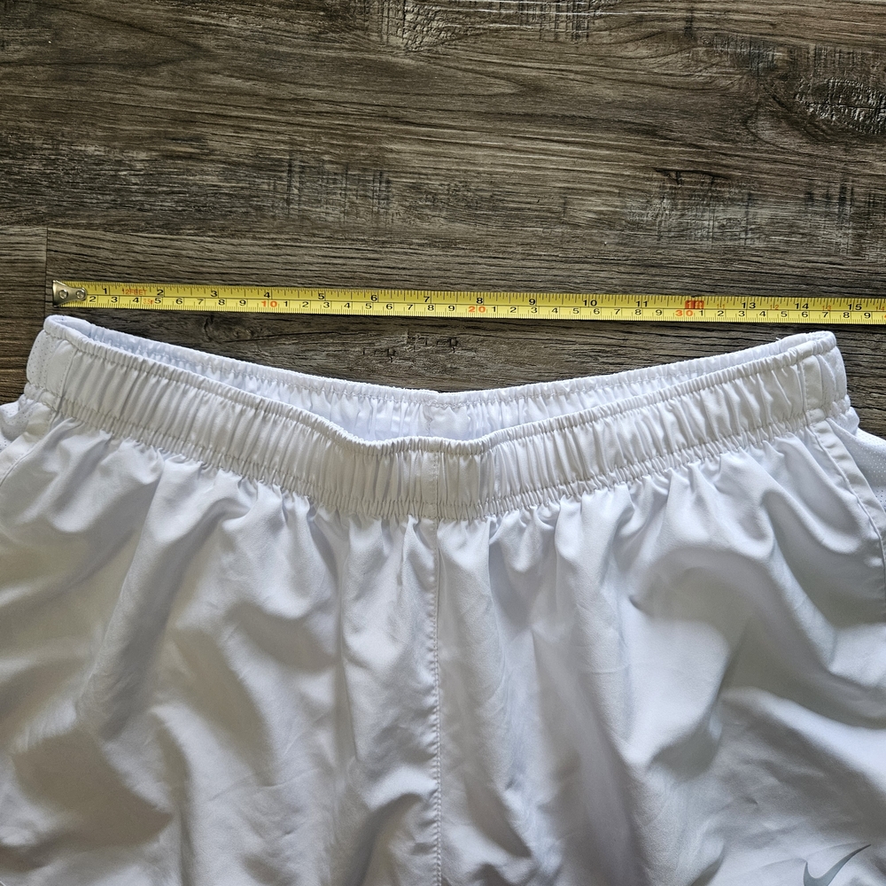 Nike Tempo White Dri-FIT Athletic Running Shorts - Picture 2 of 9